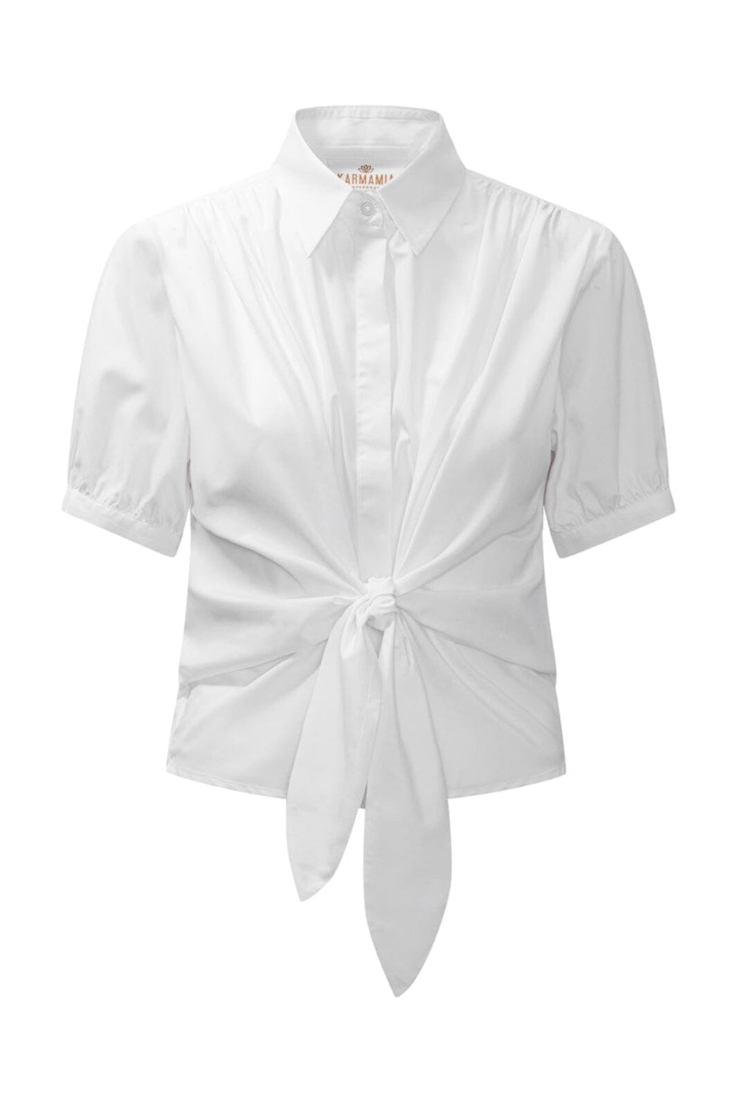 Karmamia - Lee Shirt (Short) 2376 - White Cotton