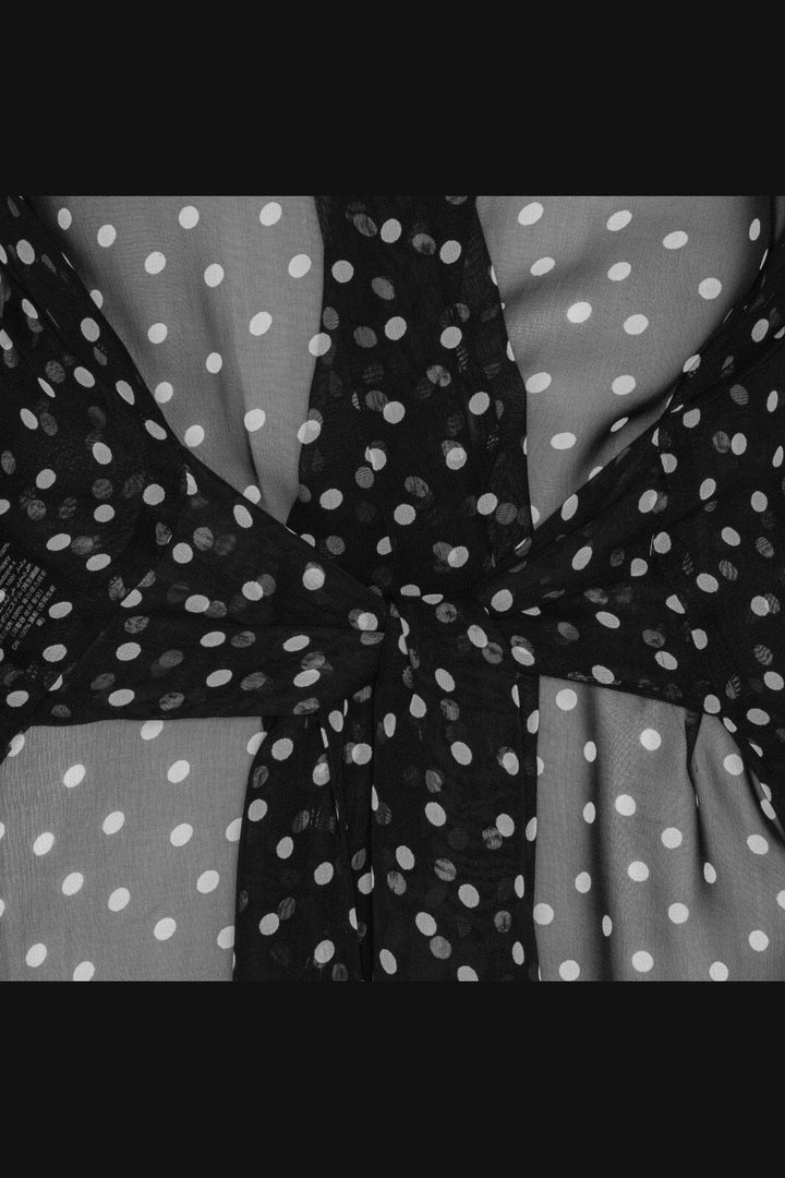 Karmamia - Lola Wrap Blouse 2311 - Dot (Limited)