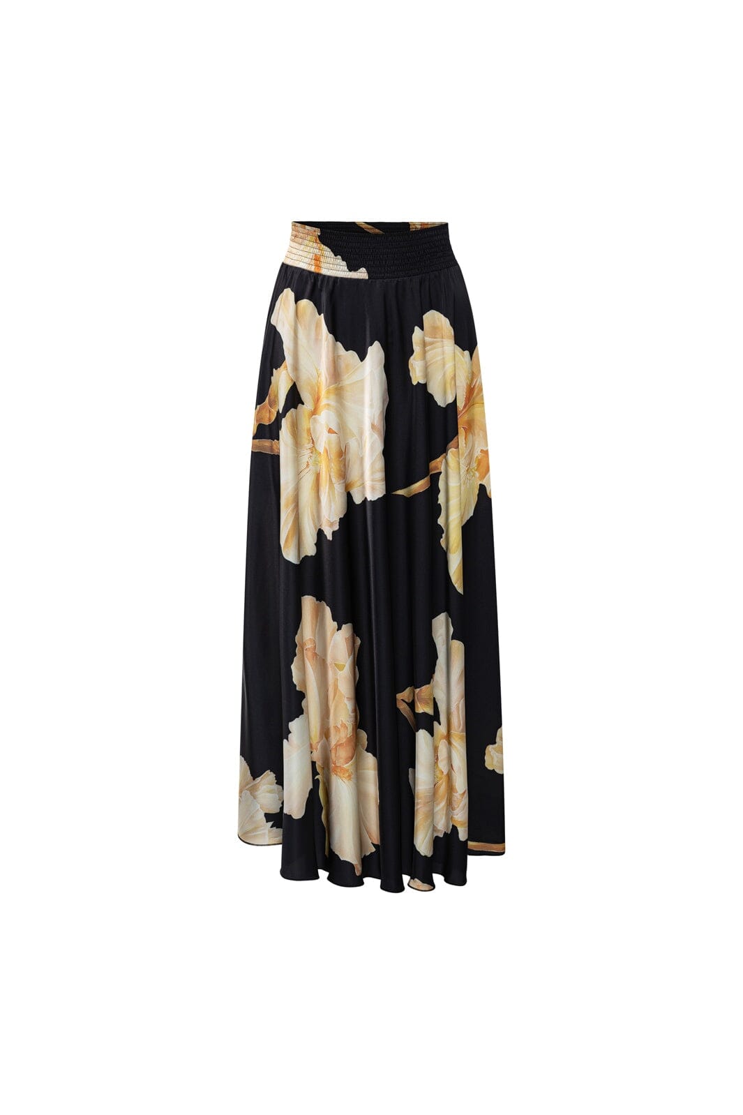 Karmamia - Savannah Skirt 2347 - Gold Maxi Flower
