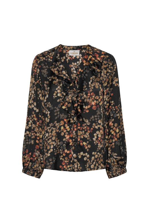 Karmamia - Sophia Blouse 2318 - Melange Noir