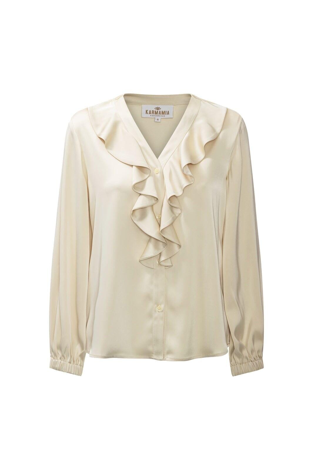 Karmamia - Sophia Blouse 2354 - Semi Rich Porcelain