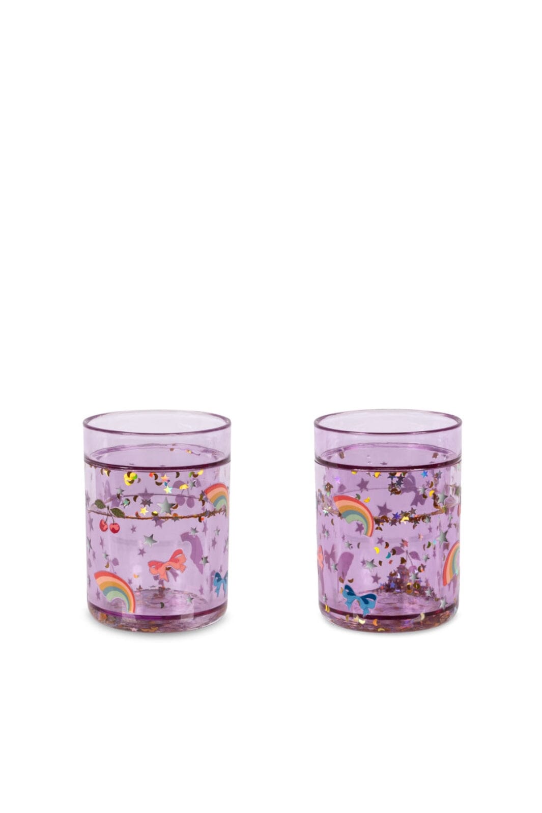 Konges Sløjd - 2 Pack Glitter Cups Ks104169 - Rainbow Twinkle Køkkentilbehør 