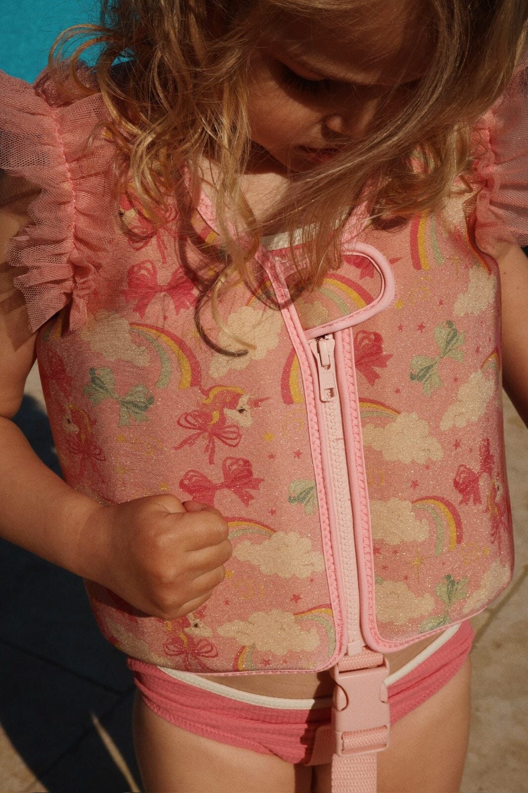 Konges Sløjd - Amelia Swim Vest Ks102696 - Rainbow Bow