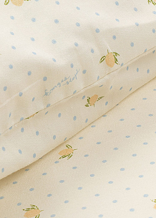 Konges Sløjd - Baby Bedding Gots Ks105884 - Lemon Dot