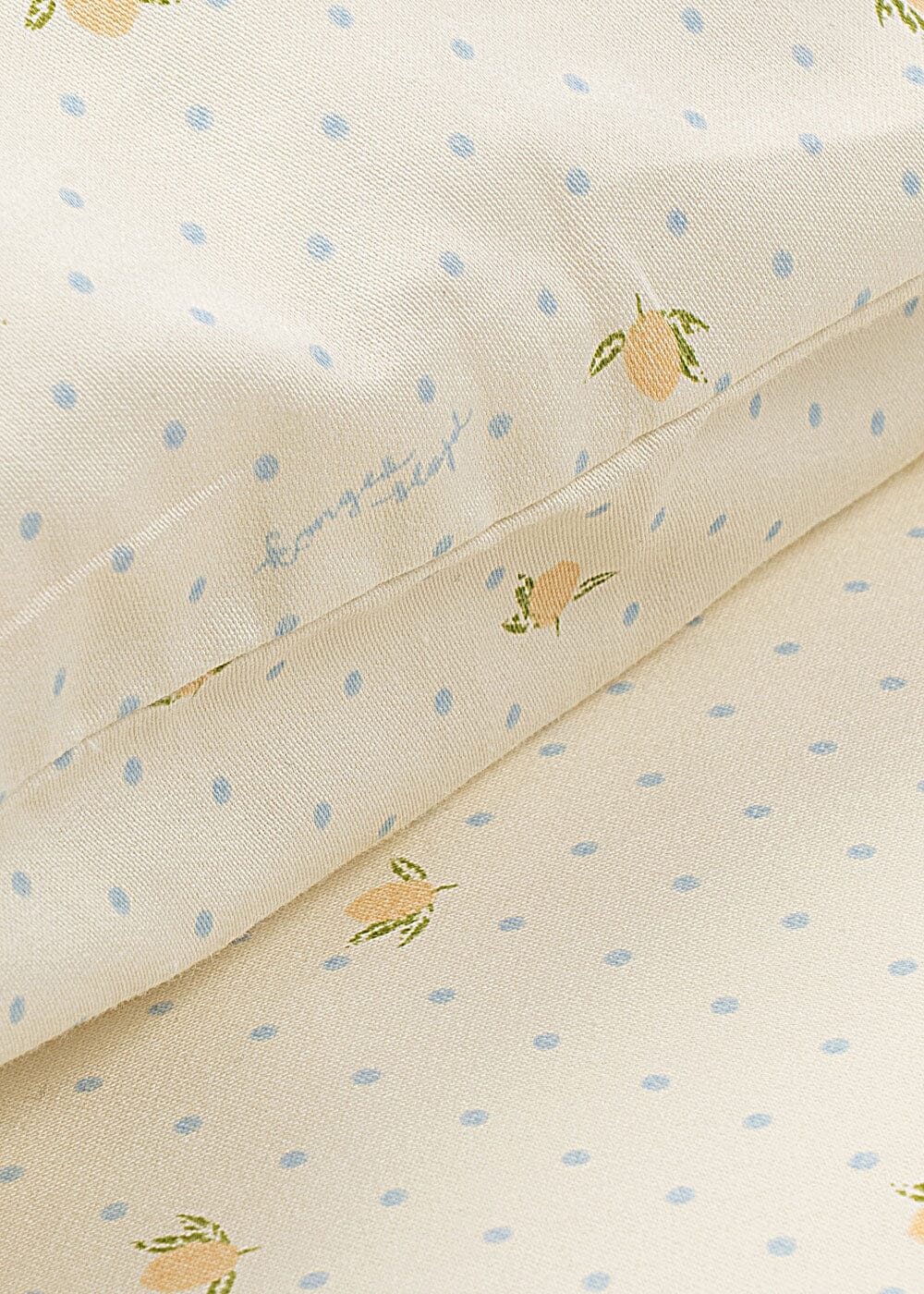 Konges Sløjd - Baby Bedding Gots Ks105884 - Lemon Dot