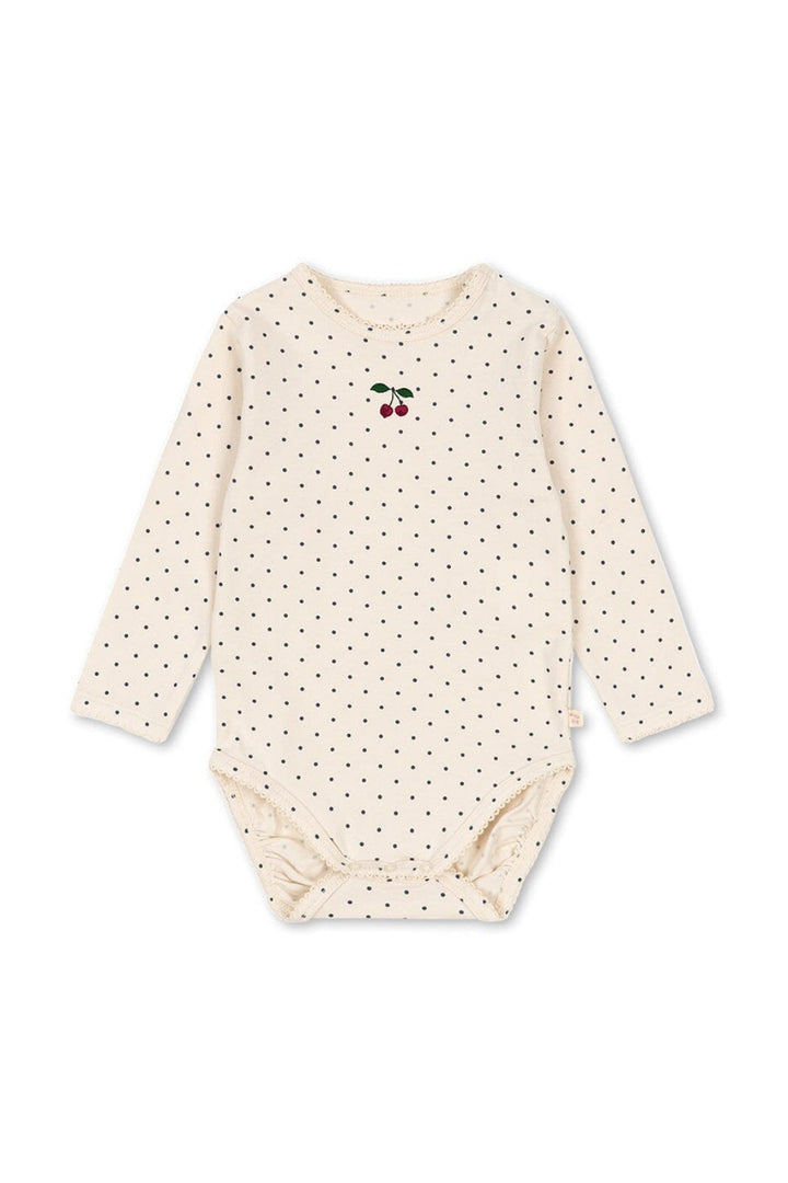 Konges Sløjd - Basic Ls Body Gots Ks105896 - Blue Dot
