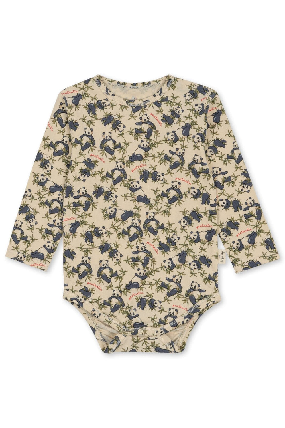 Konges Sløjd - Basic Ls Body Gots - Panda Bodystockings 