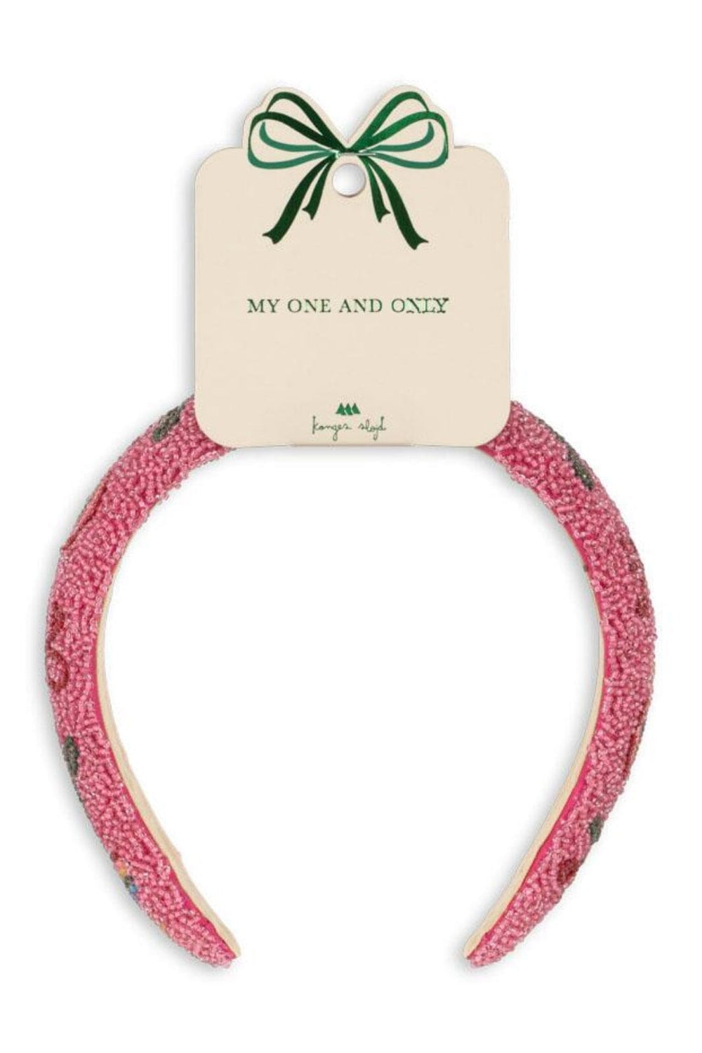 Konges Sløjd - Beaded Hairbrace Ks103301 - Bubblegum