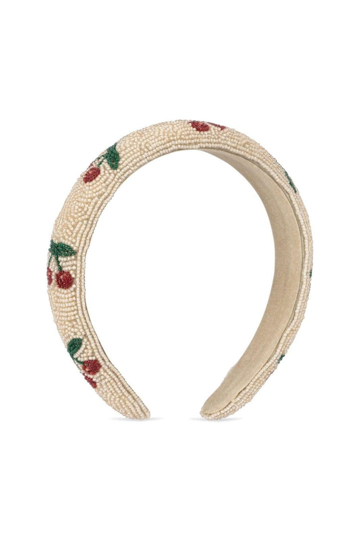 Konges Sløjd - Beaded Hairbrace Ks104219 - Cherry Hårbånd 