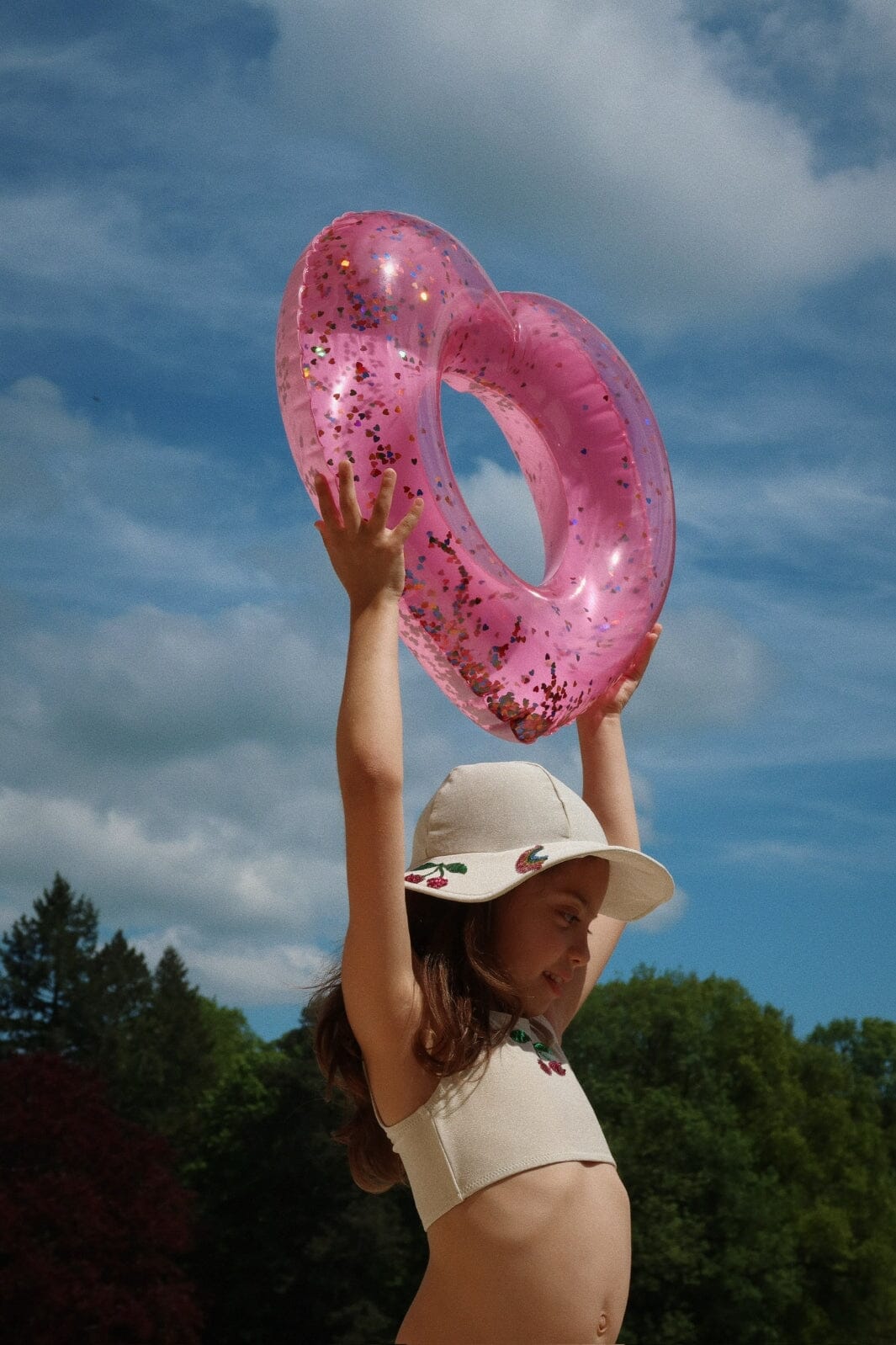 Konges Sløjd - Beatrice Swim Hat Ks102640 - Off White