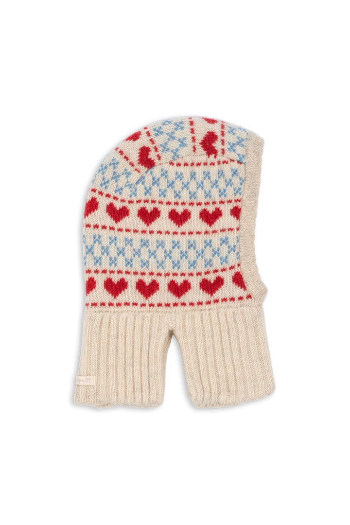 Konges Sløjd - Belou Balaclava Ks105904 - Heart