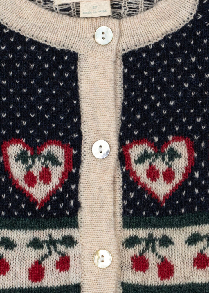 Konges Sløjd - Belou Cardigan Ks106392 - Cherry