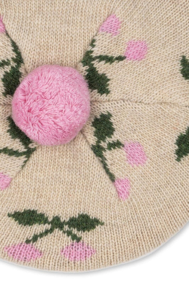 Konges Sløjd - Belou Knit Beret Ks101423 - Cherry