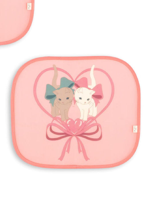 Konges Sløjd - Car Sunshade Ks102363 - Kitty Bow