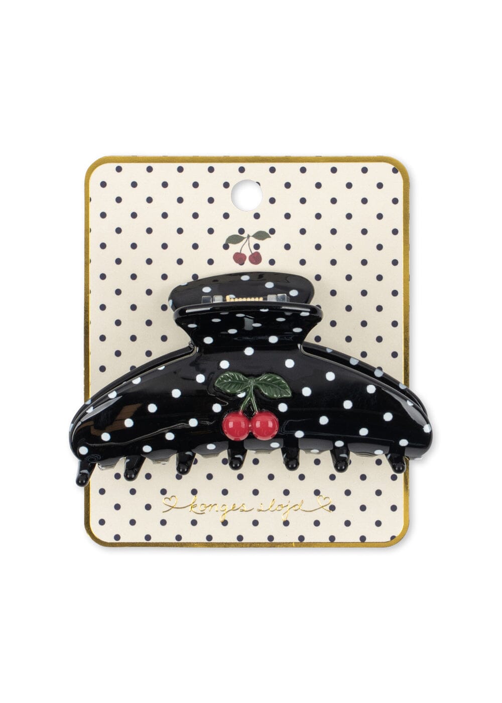 Konges Sløjd - Cherry Dot Big Hair Claw Ks106409 - Multi