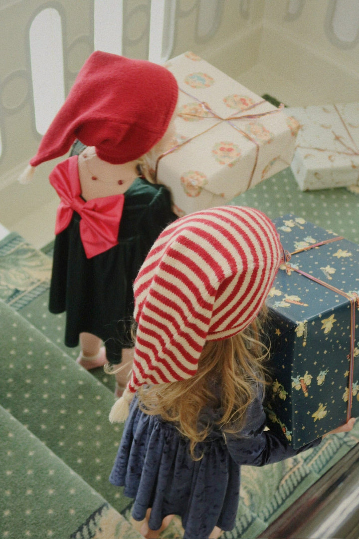 Konges Sløjd - Christmas Knit Hat Ks104259 - Christmas Stripe Huer 