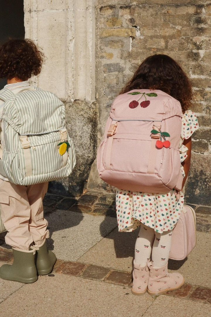 Konges Sløjd - Clover Schoolbag Ks103457 - Mahogany Rose