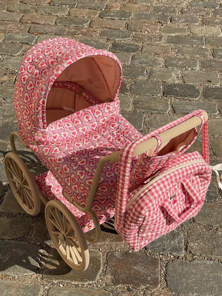 Konges Sløjd - Doll Bag Ks105329 - Bubblegum Check