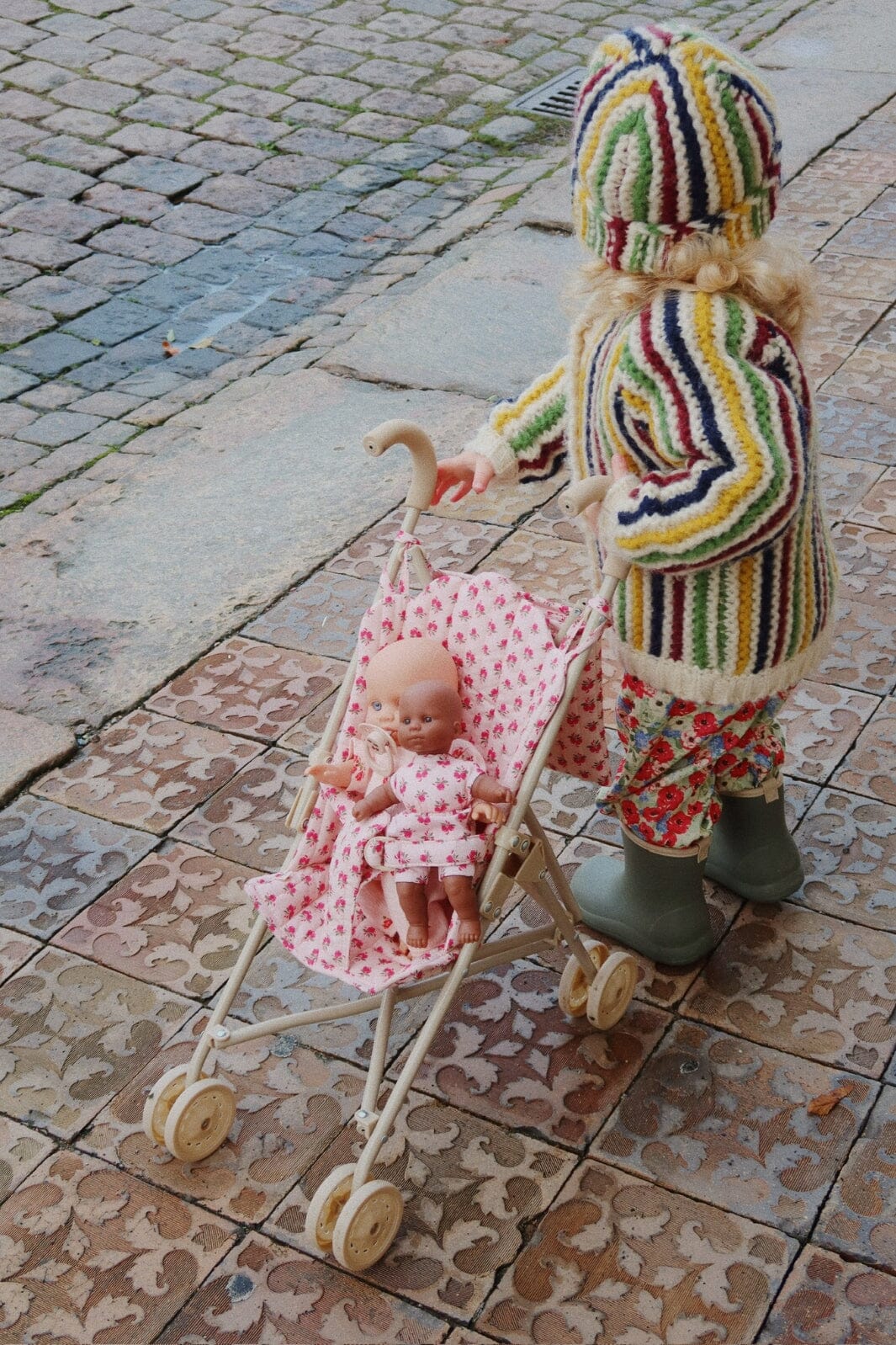 Konges Sløjd - Doll Stroller Ks103779 - Rosie Rose