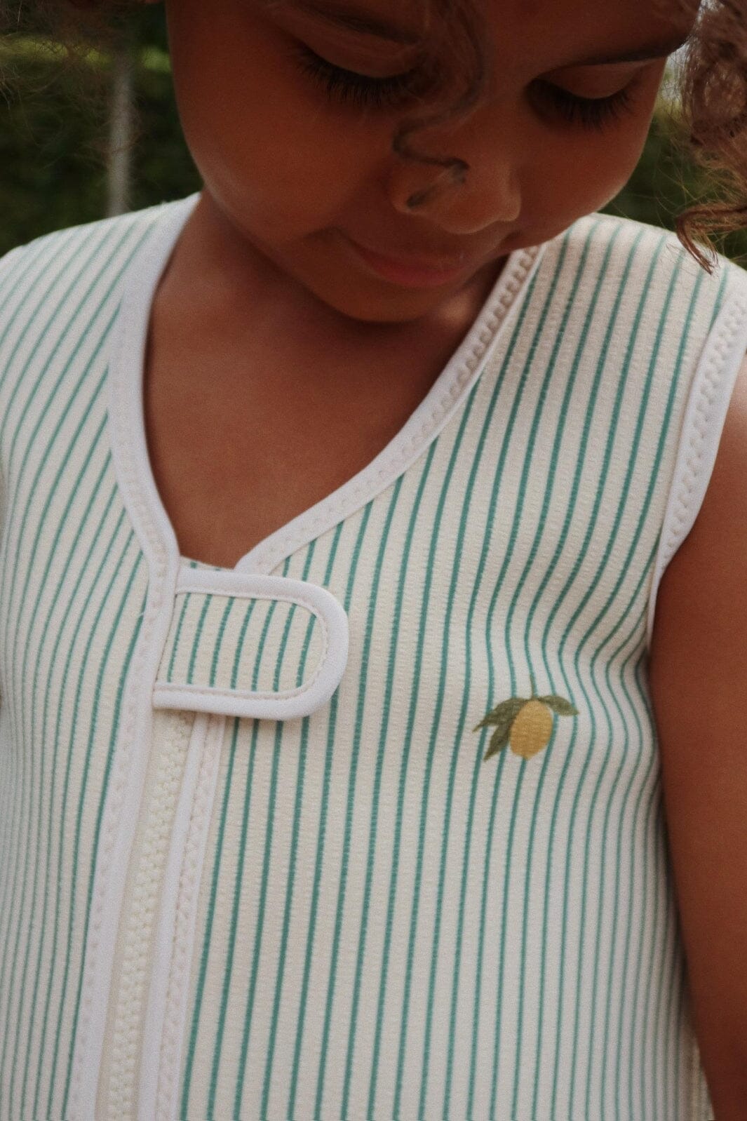 Konges Sløjd - Ellis Swim Vest Ks103229 - Tea Stripe
