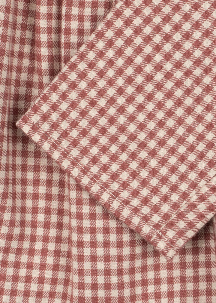 Konges Sløjd - Foret Blouse Gots Ks106472 - Canyon Check Bluser 