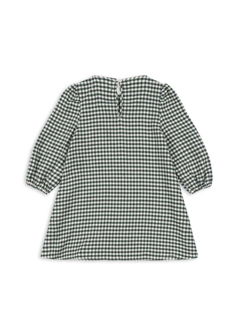 Konges Sløjd - Foret Dress Gots Ks104193 - Green Check Kjoler 