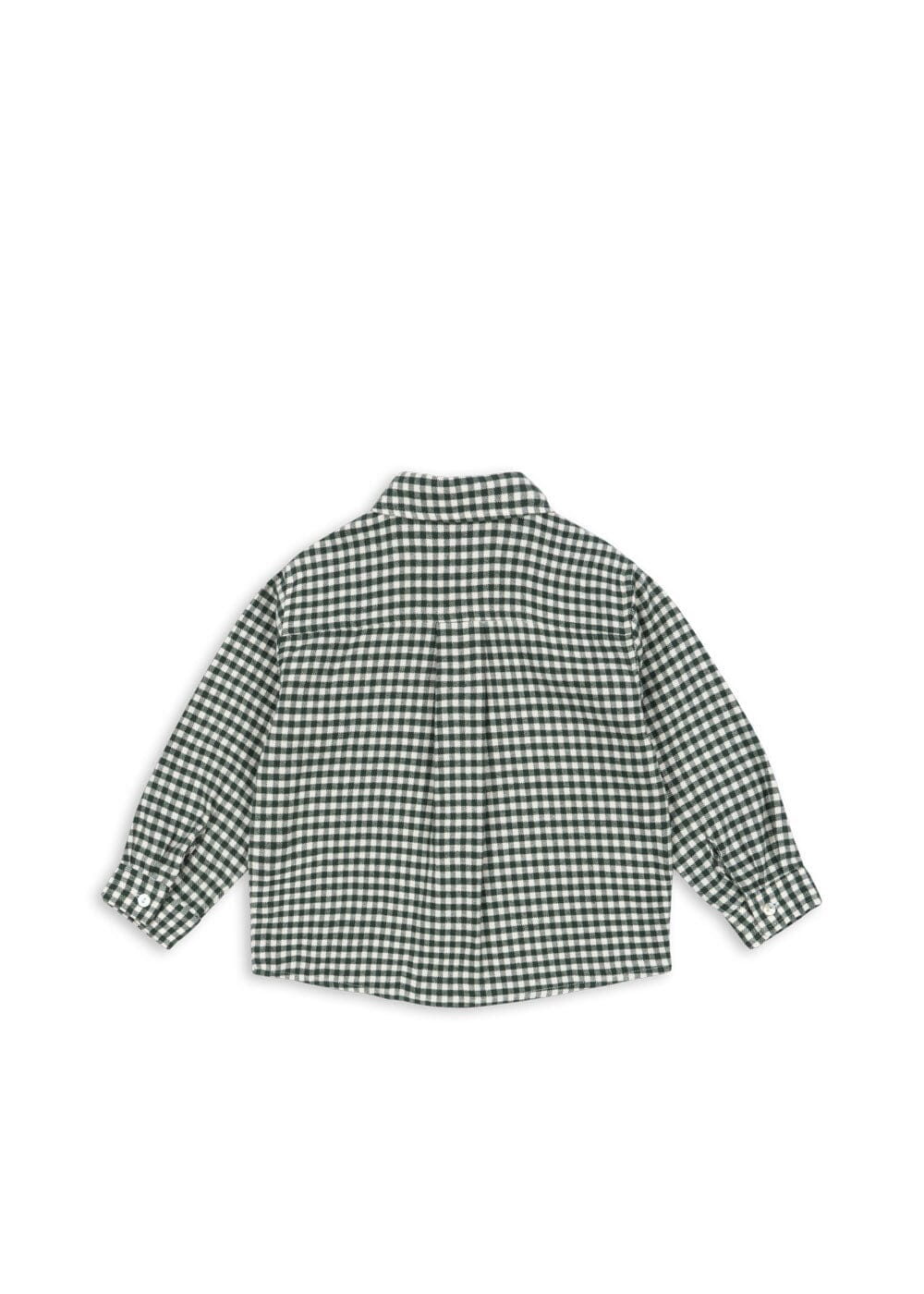 Konges Sløjd - Foret Ls Shirt Gots Ks104194 - Green Check Skjorter 