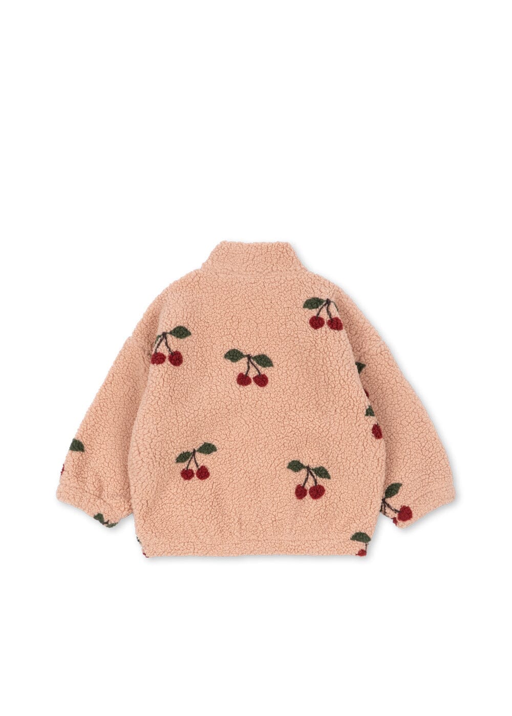 Konges Sløjd - Jody Teddy Jacket Grs Ks105720 - Ma Grande Cerise Blush Fleece jakker 