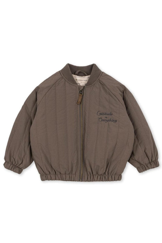 Konges Sløjd - Juno Bomber Jacket Ks103484 - Walnut