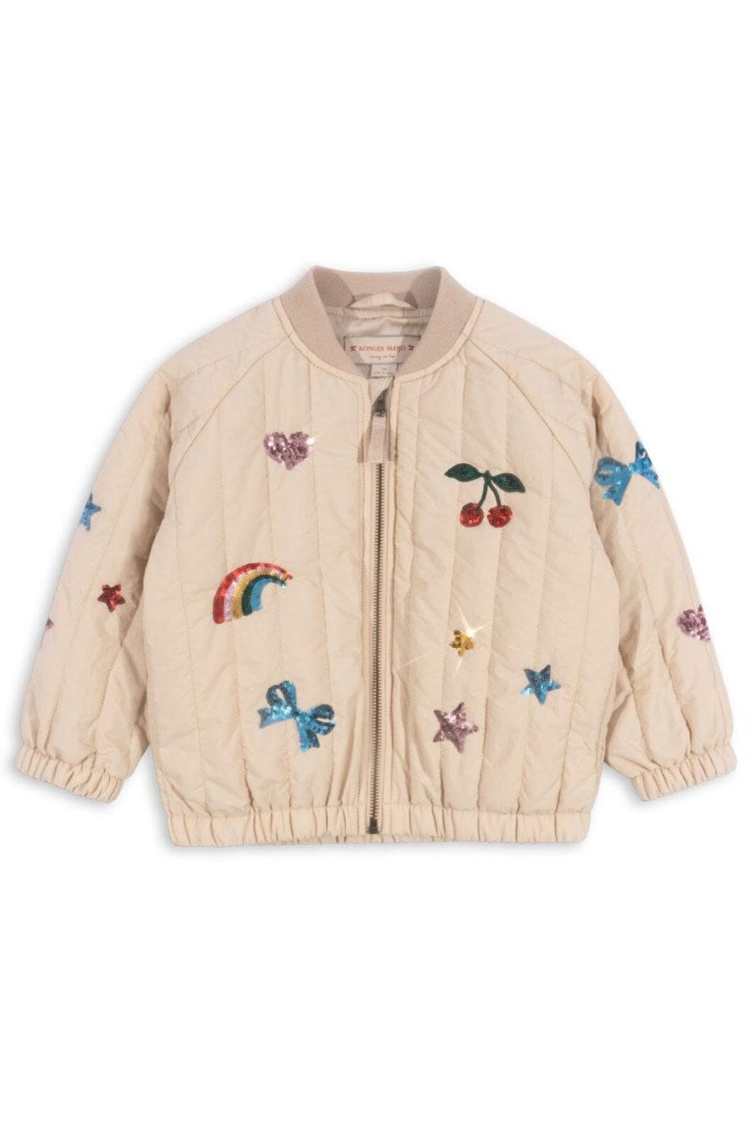 Konges Sløjd - Juno Sequin Bomber Jacket Ks103009 - Smoke Gray