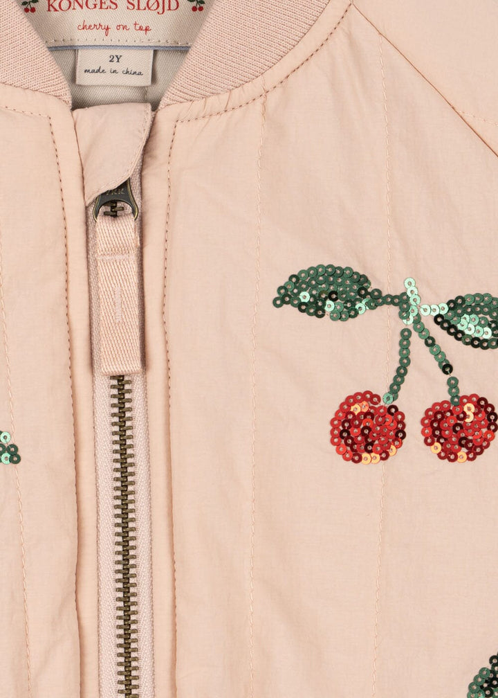 Konges Sløjd - Juno Sequin Bomber Jacket Ks105733 - Cameo Rose Termojakker 