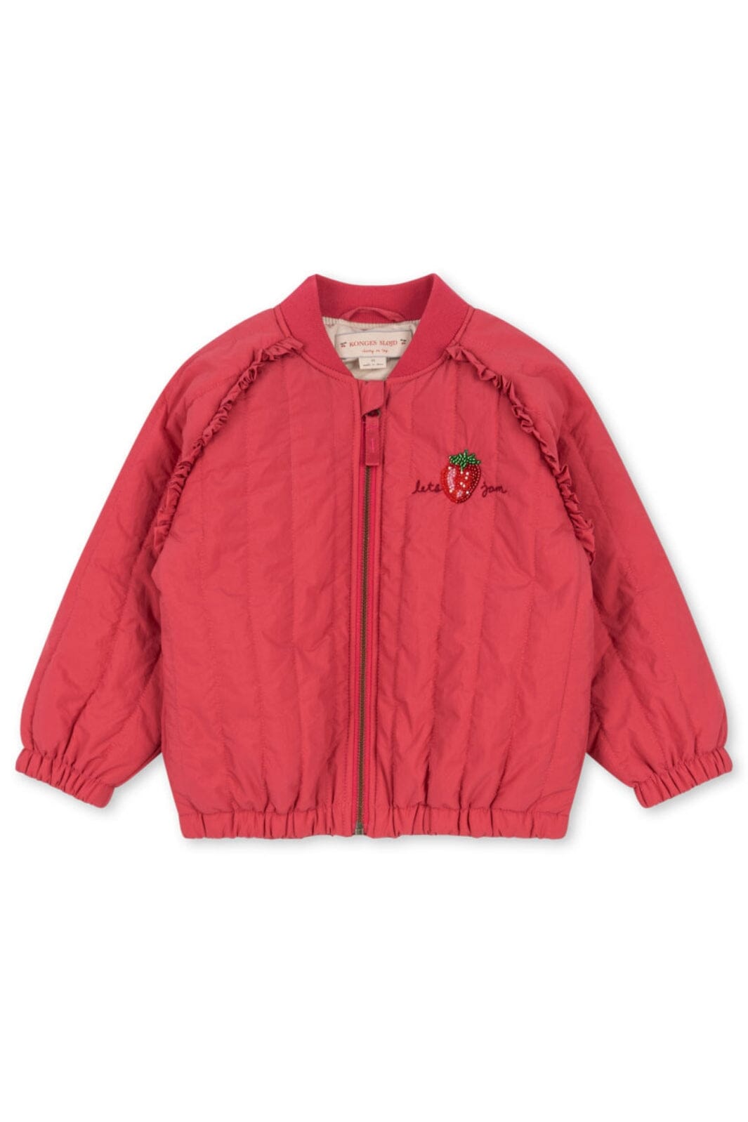 Konges Sløjd - Juno Sparkle Bomber Jacket Ks102314 - Raspberry Wine