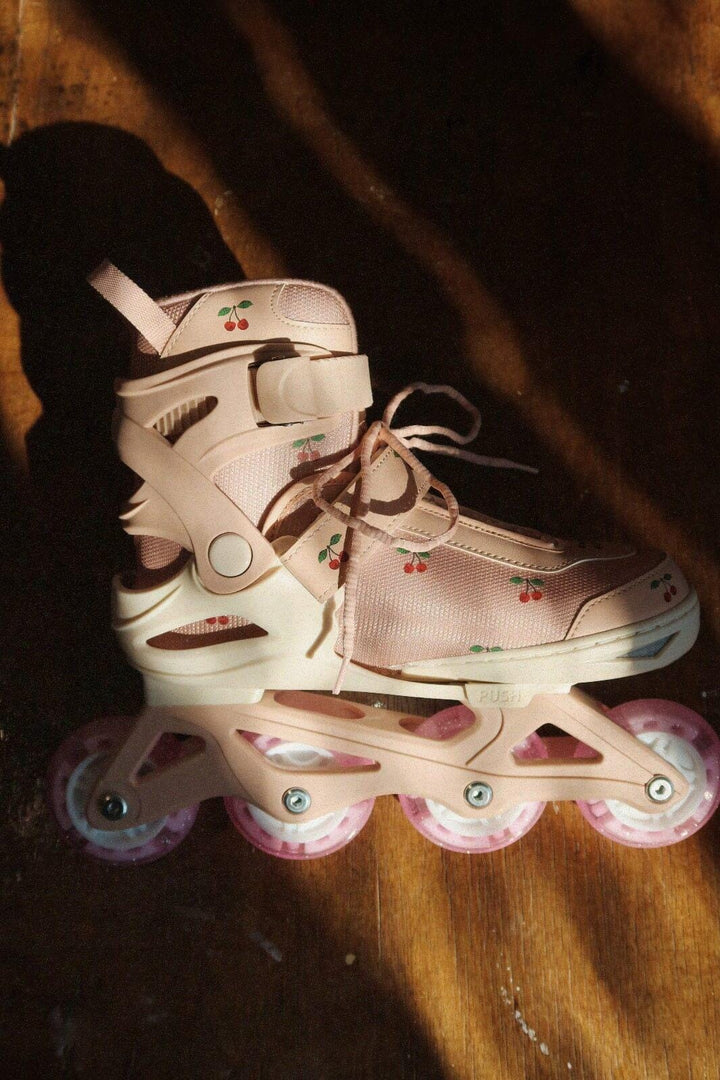 Konges Sløjd - Light Up Roller Skates Ks104417 - Cherry Blush Legetøj 