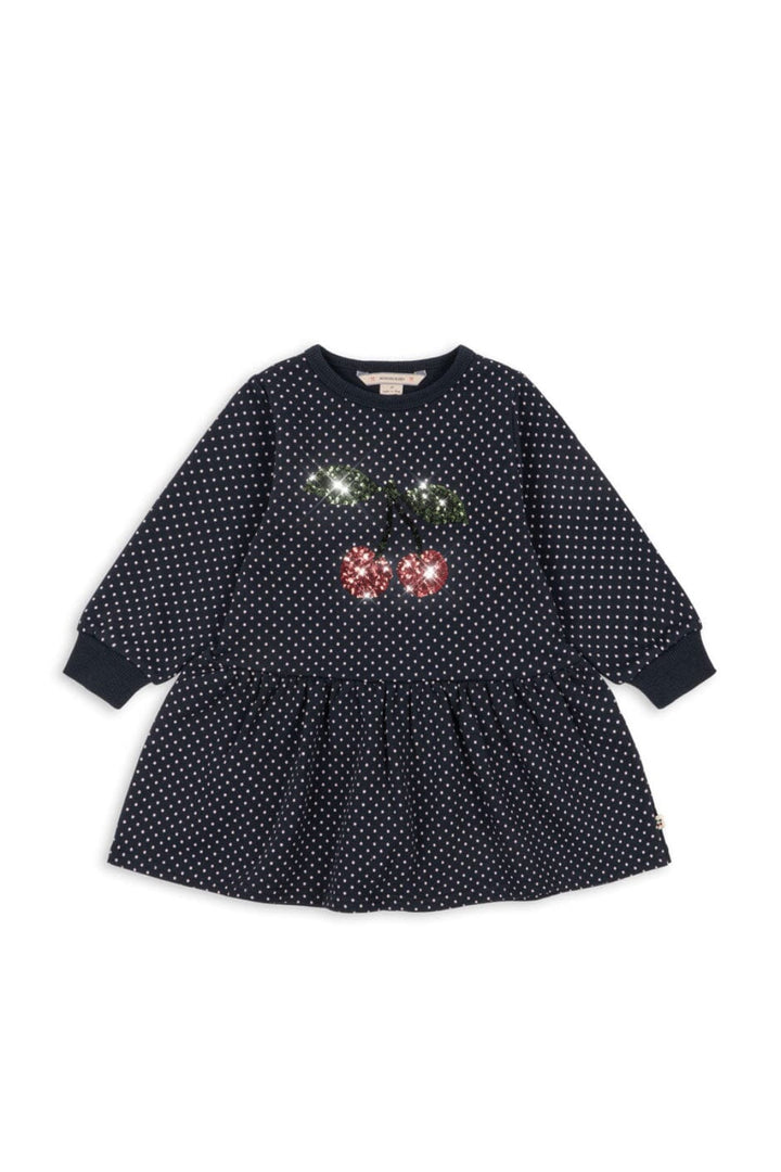 Konges Sløjd - Lou Dot Sequin Sweat Dress Gots Ks106118 - Dot Tout Petite