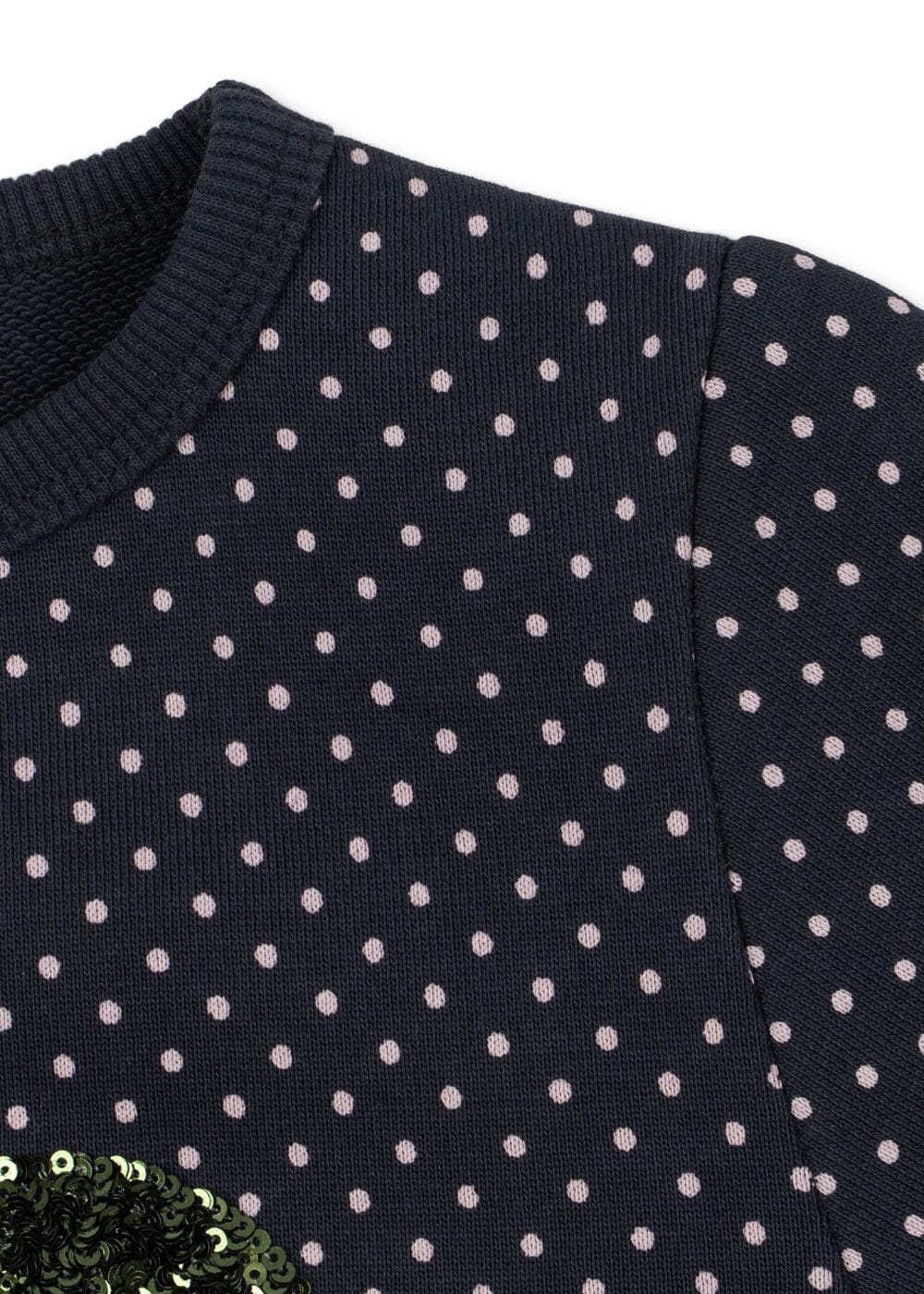 Konges Sløjd - Lou Dot Sequin Sweat Dress Gots Ks106118 - Dot Tout Petite