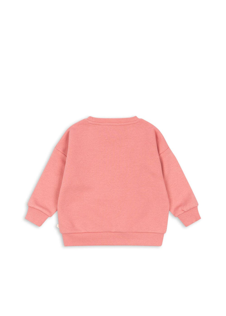 Konges Sløjd - Lou Sequin Sweat Shirt Gots Ks106104 - Peach Blossom
