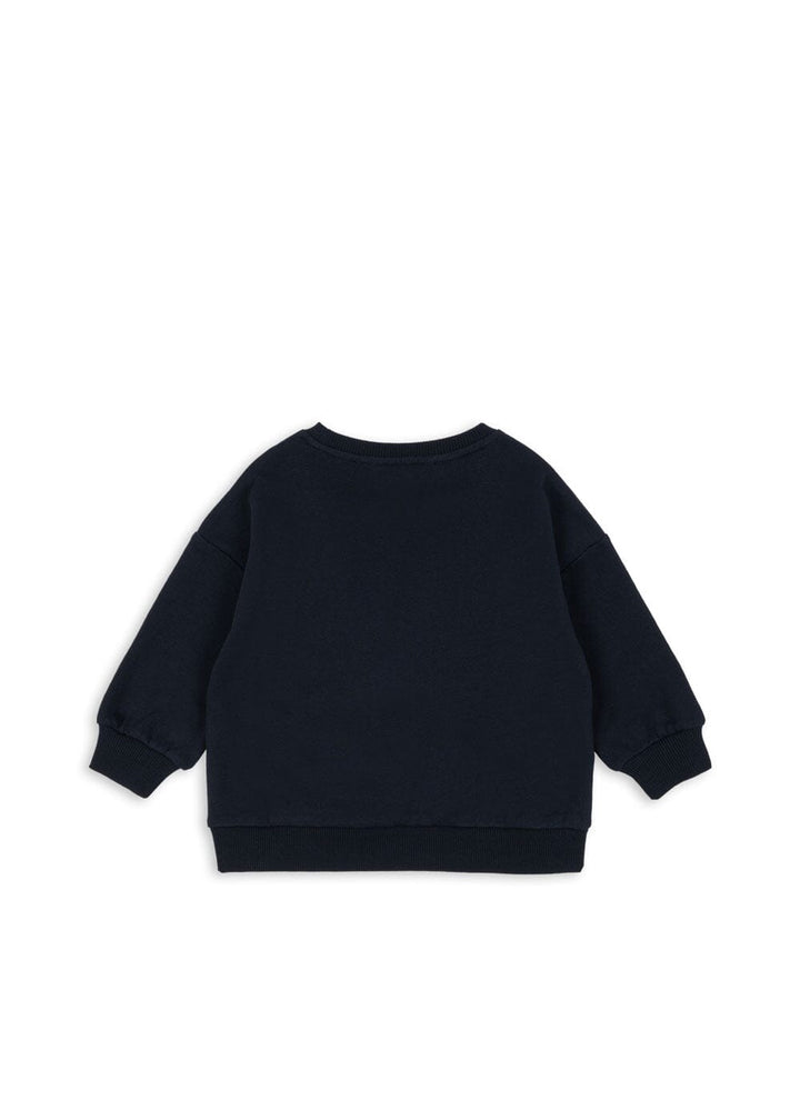 Konges Sløjd - Loupy Lou Sweat Shirt Ocs Ks104350 - Dark Navy Sweatshirts 