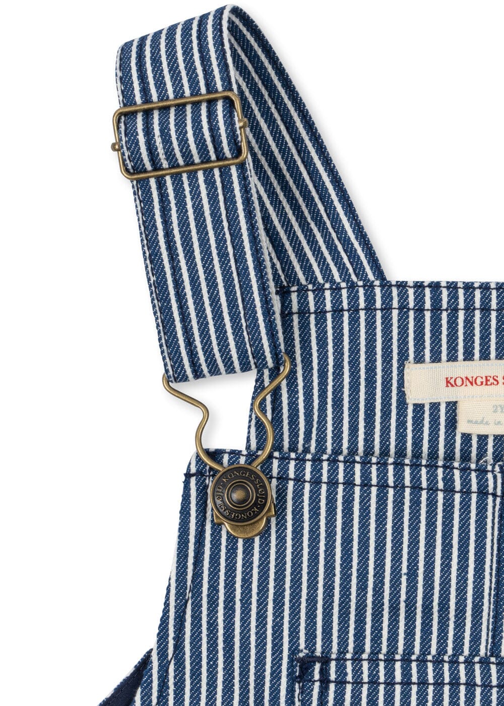 Konges Sløjd - Luc Overalls Gots Ks104956 - Blue Stripe Overalls 