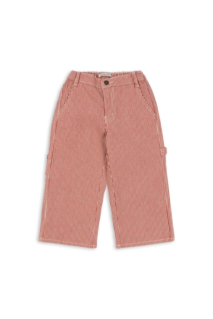 Konges Sløjd - Luc Pants Gots Ks104351 - Milk Rouge Stripe Bukser 