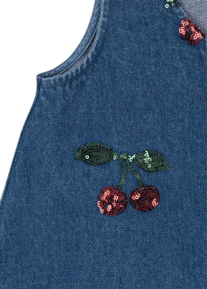 Konges Sløjd - Magot Sequin Dress Ks106545 - Cherry Sequin Kjoler 