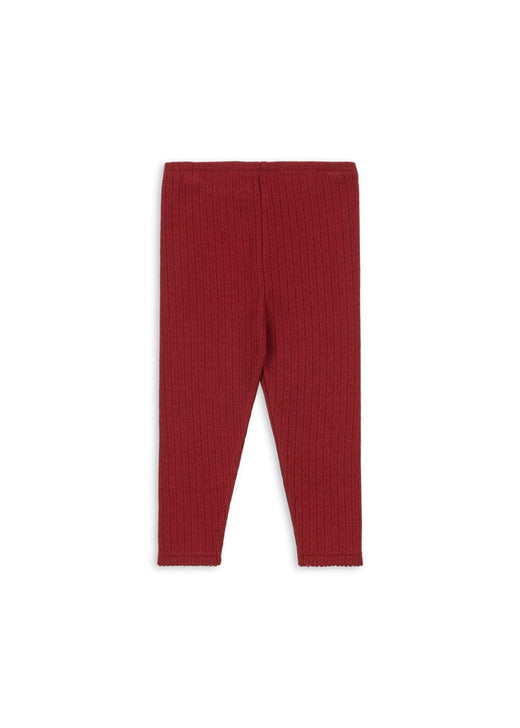 Konges Sløjd - Minnie Pants Gots Ks104378 - Red Dahlia Bukser 
