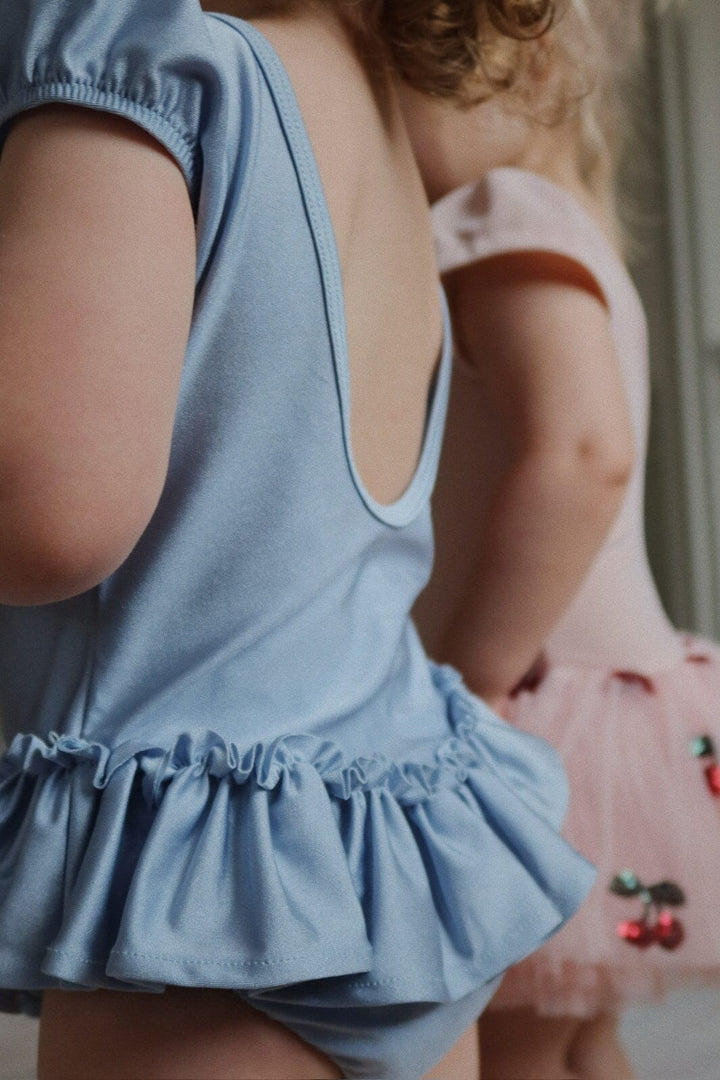 Konges Sløjd - Mousse Tutu Suit Ks103929 - Zen Blue