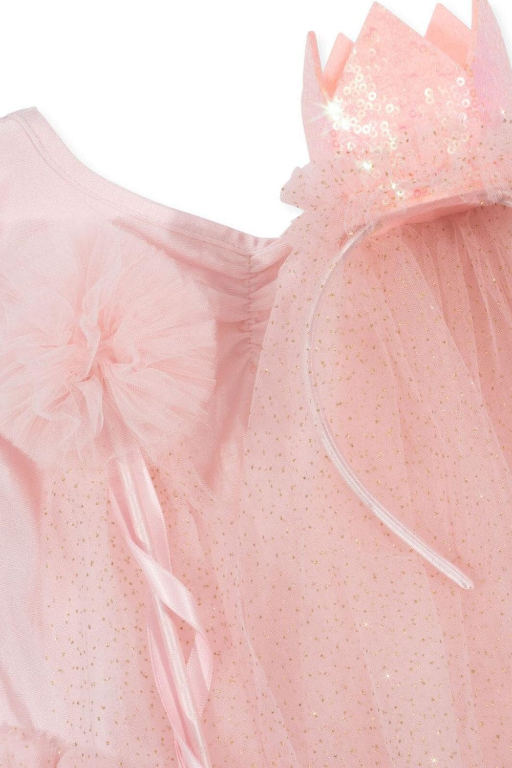Konges Sløjd - Princess Crown Costume Ks103275 - Cloud Pink
