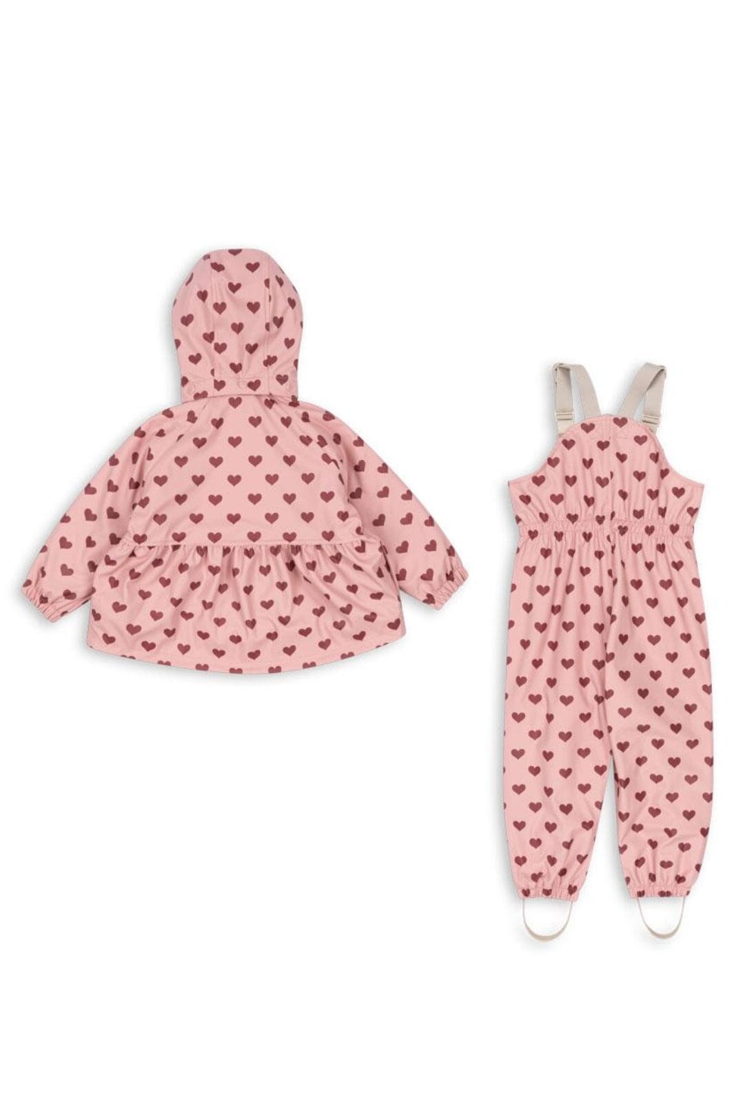 Konges Sløjd - Rainy Palme Set Girl Ks103531 - Amour Pink