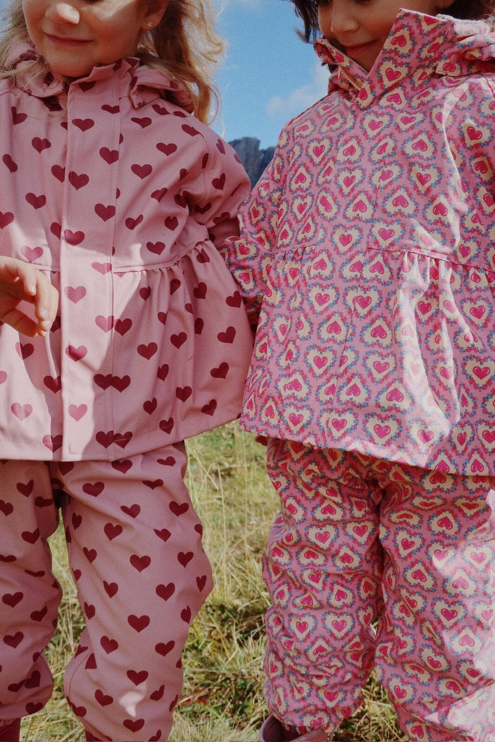 Konges Sløjd - Rainy Palme Set Girl Ks103531 - Amour Pink