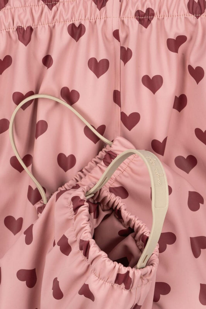Konges Sløjd - Rainy Palme Set Girl Ks103531 - Amour Pink