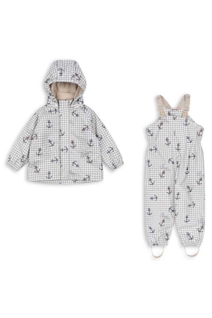Konges Sløjd - Rainy Palme Set Ks103530 - Sailor Check
