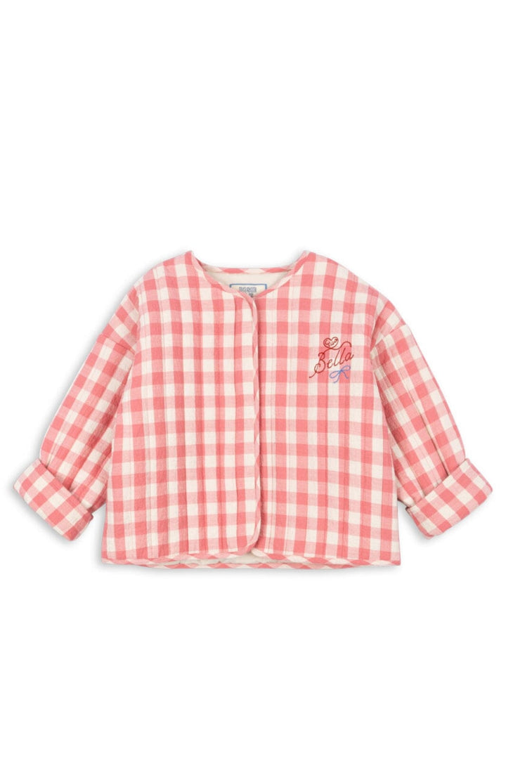 Konges Sløjd - Rhw X Ks Bella Jacket Ks103589 - Peach Blossom Check