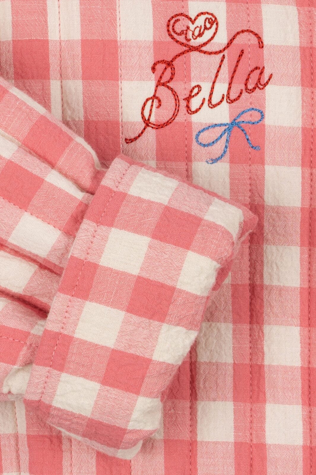 Konges Sløjd - Rhw X Ks Bella Jacket Ks103589 - Peach Blossom Check