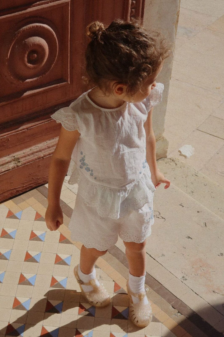 Konges Sløjd - Rhw X Ks Fiori Top Gots Ks103599 - Optic White